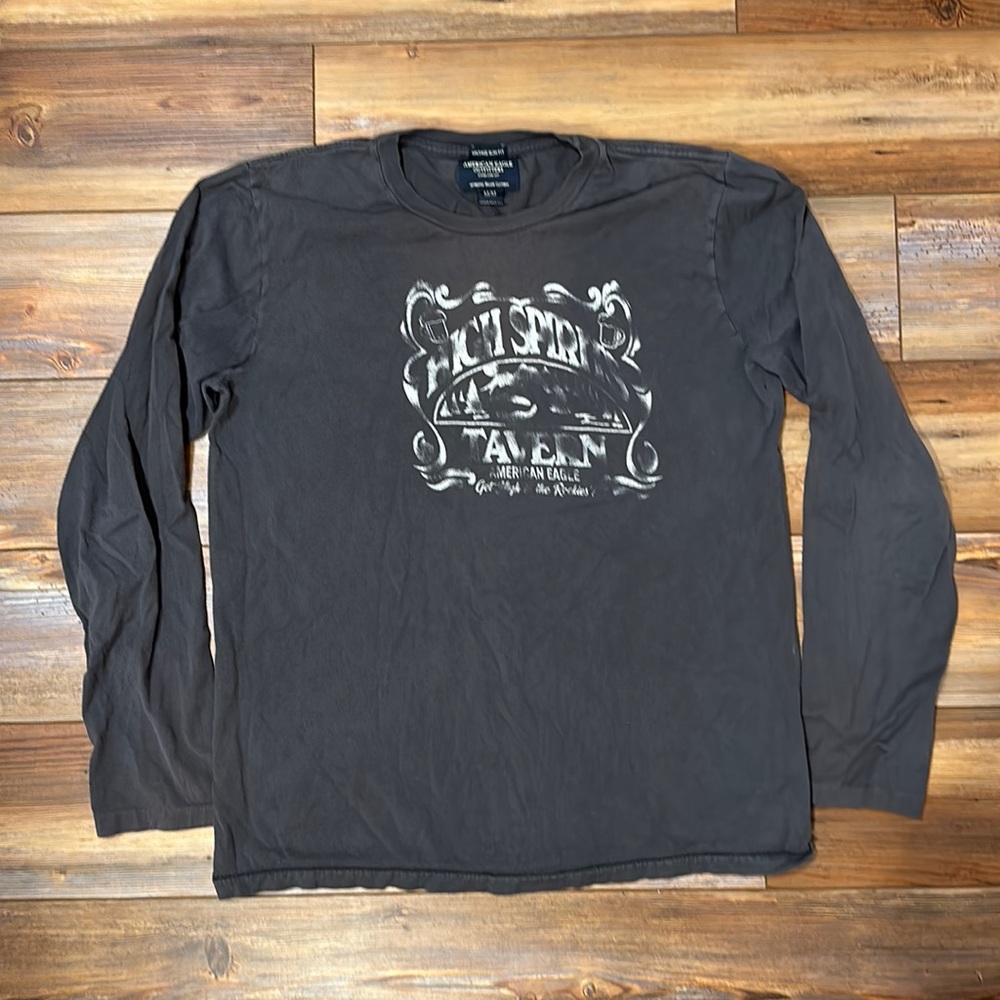 Men’s American Eagle Long-Sleeve Shirt